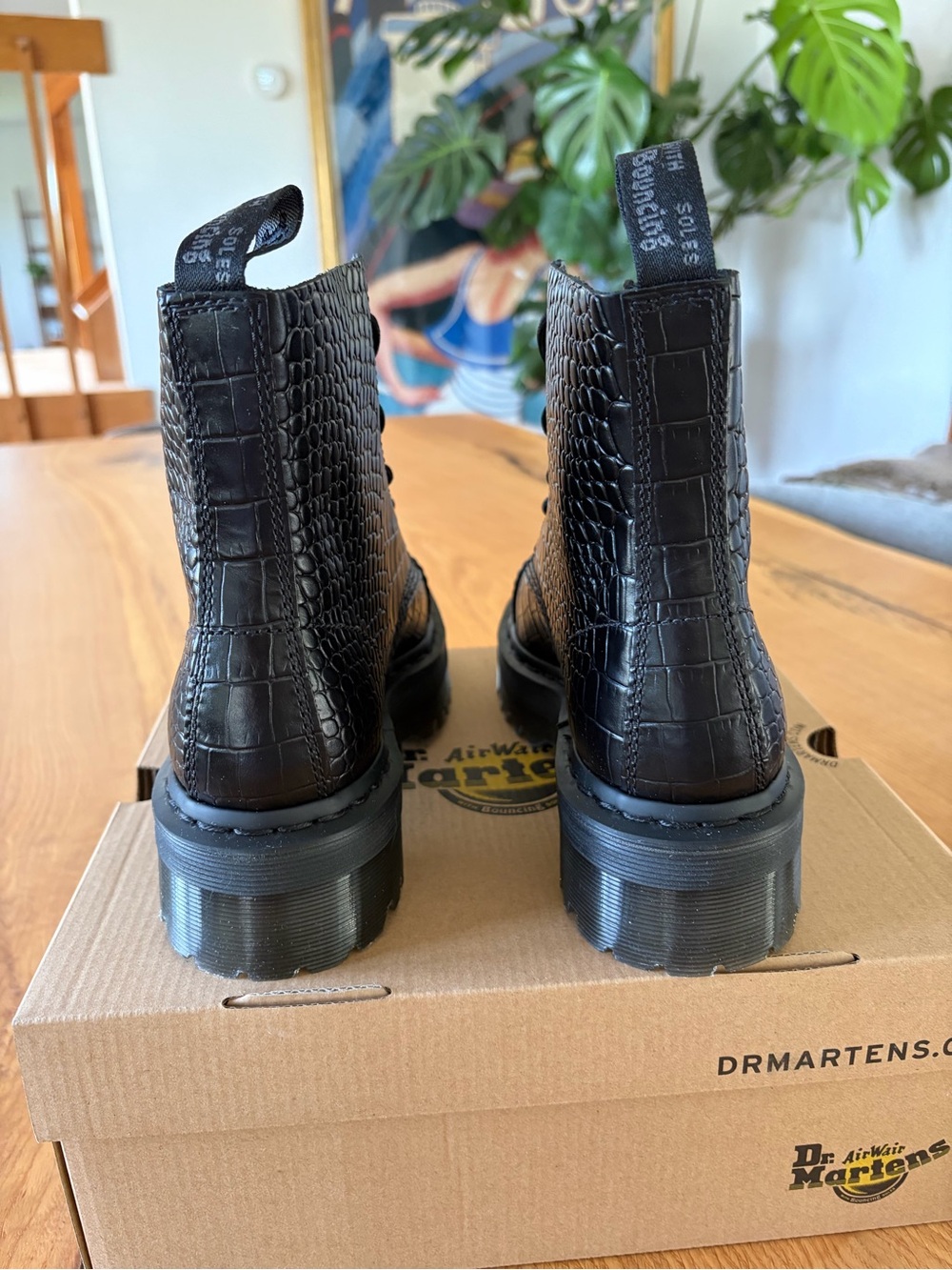 Dr. Martens Sinclair - Atlas Croc Emboss - Size 8 - Picture 4 of 6